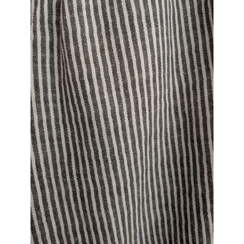 Women's Old Navy Grey & White Striped Wide Leg Pants S - Picture 8 of 8